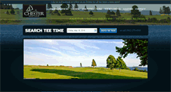 Desktop Screenshot of chestergolfclub.ca